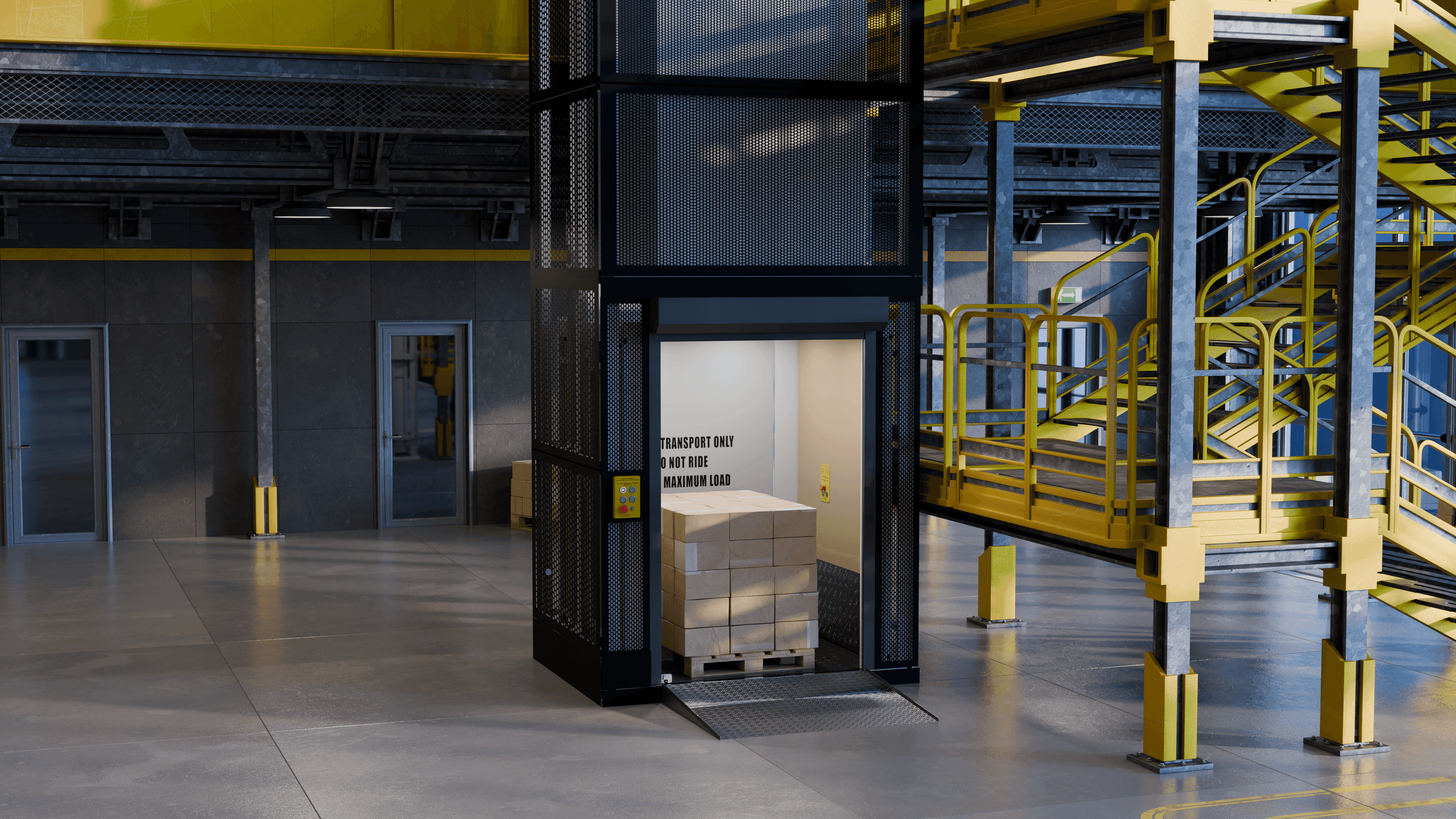 Goods lift