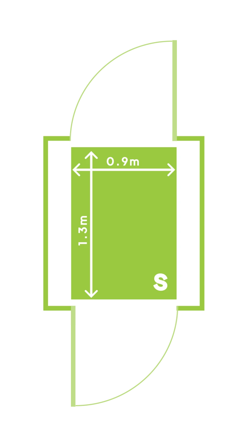 Phoenix lift footprint size S